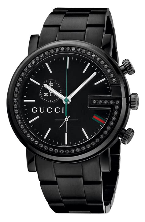 gucci g chrono watch with diamonds|Gucci chrono for sale.